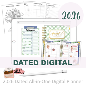 2026 Digital Planner All-In-One - MY REFUGE
