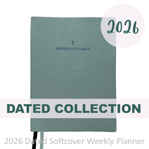 IMPERFECT 2026 "Weekly" Soft Cover MINT - Prayerful Planner Dated