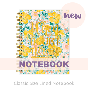 Notebook - "Classic Size" Pray It Out