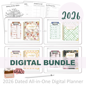2026 Digital Planner All-In-One - BUNDLE