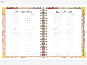 2026 Digital Planner All-In-One - AMAZING GRACE