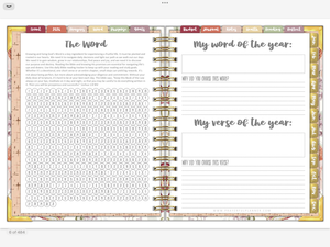 2026 Digital Planner All-In-One - AMAZING GRACE