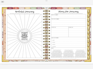 2026 Digital Planner All-In-One - AMAZING GRACE