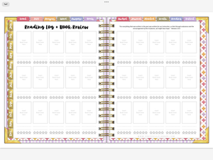 2027 Digital Planner All-In-One - Wildflowers
