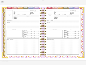 2027 Digital Planner All-In-One - Wildflowers