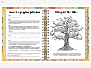 2027 Digital Planner All-In-One - Bible Bookcase