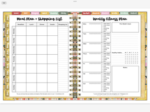 2027 Digital Planner All-In-One - Bible Bookcase