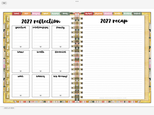 2027 Digital Planner All-In-One - Bible Bookcase