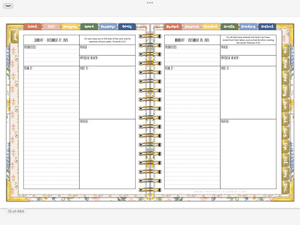 2027 Digital Planner All-In-One - Prayer Garden
