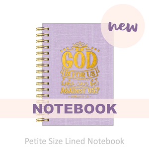 Notebook - "Petite Size" God is for Us