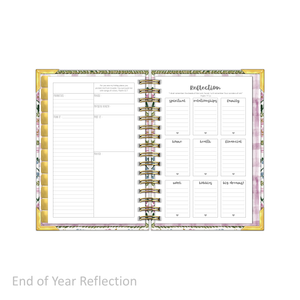 "Petite" Daily Planner - "UNDATED" Garden of Hope