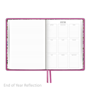 Weekly Planner - "UNDATED" Soft Cover FUCHSIA