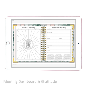 2025 Digital Planner All-In-One - PEACEFUL