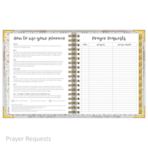 Daily Planner - "UNDATED" The Cross