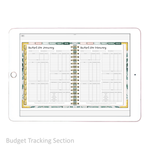2025 Digital Planner All-In-One - PEACEFUL