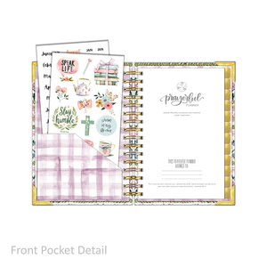 "Petite" Daily Planner - "UNDATED" Garden of Hope