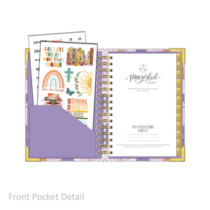 "Petite" Prayerful Planner - "UNDATED" Luminant Lilac