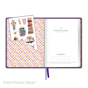 2027 "Weekly" Planner - "DATED" Soft Cover Purple