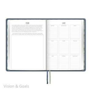 Weekly Planner - "UNDATED" Soft Cover BLUE