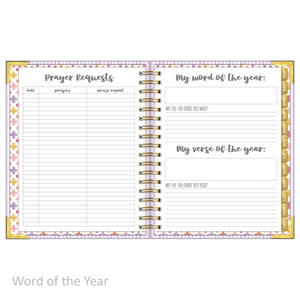 2027 "Classic" Daily Planner - "DATED" Wildflowers