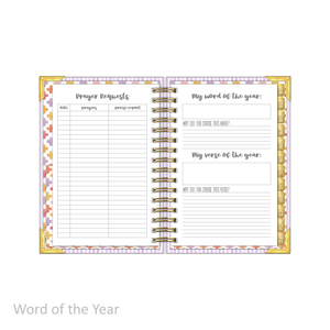 2027 "Petite" Daily Planner - "DATED" Wildflowers
