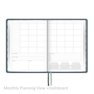 Weekly Planner - "UNDATED" Soft Cover BLUE