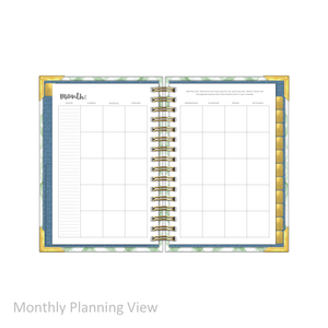 "Petite" Daily Planner - "UNDATED" My Refuge