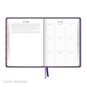 2027 "Weekly" Planner - "DATED" Soft Cover Purple