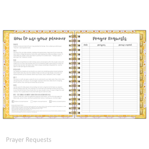 2026 "Daily" SET FREE - Prayerful Planner Dated