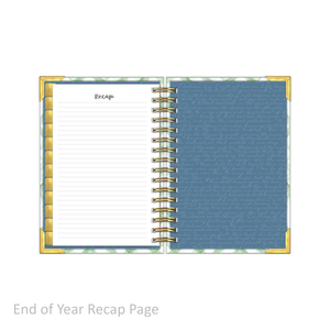 "Petite" Daily Planner - "UNDATED" My Refuge