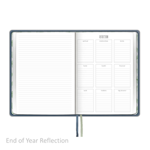 Weekly Planner - "UNDATED" Soft Cover BLUE