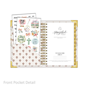 "Petite" Daily Planner - "UNDATED" Faith Over Fear