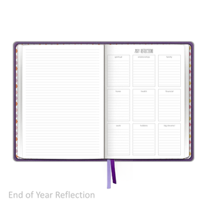 2027 "Weekly" Planner - "DATED" Soft Cover Purple