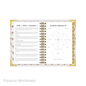 "Petite" Daily Planner - "UNDATED" Faith Over Fear