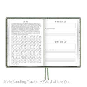 Weekly Planner - "UNDATED" Soft Cover FERN