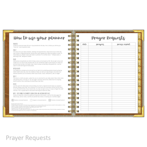 2025 "Weekly" SAND LINEN - Prayerful Planner Dated
