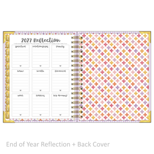 2027 "Classic" Daily Planner - "DATED" Wildflowers