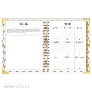 Daily Planner - "UNDATED" Faith Over Fear