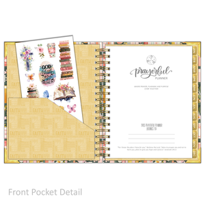 2027 "Classic" Daily Planner - "DATED" Bible Bookcase