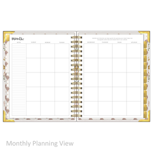 Daily Planner - "UNDATED" Faith Over Fear