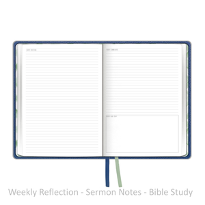2026 "Weekly" Soft Cover BLUE - Prayerful Planner Dated