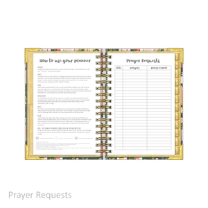 2027 "Petite" Daily Planner - "DATED" Bible Bookcase