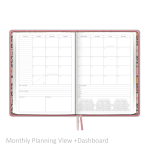 2027 "Weekly" Planner - "DATED" Soft Cover Pink