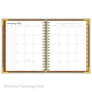 2025 "Weekly" SAND LINEN - Prayerful Planner Dated