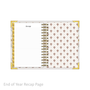 "Petite" Daily Planner - "UNDATED" Faith Over Fear