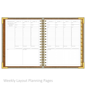 2025 "Weekly" SAND LINEN - Prayerful Planner Dated