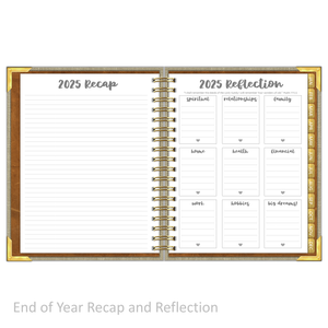 2025 "Weekly" SAND LINEN - Prayerful Planner Dated