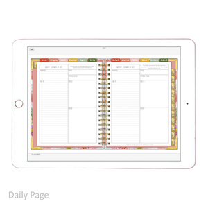 2025 Digital Planner All-In-One - BLESSED