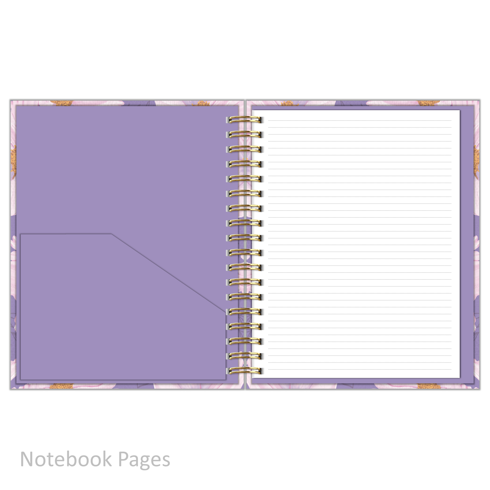 Notebook - "Classic Size" God Created You
