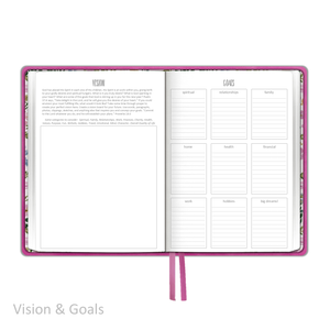 Weekly Planner - "UNDATED" Soft Cover FUCHSIA